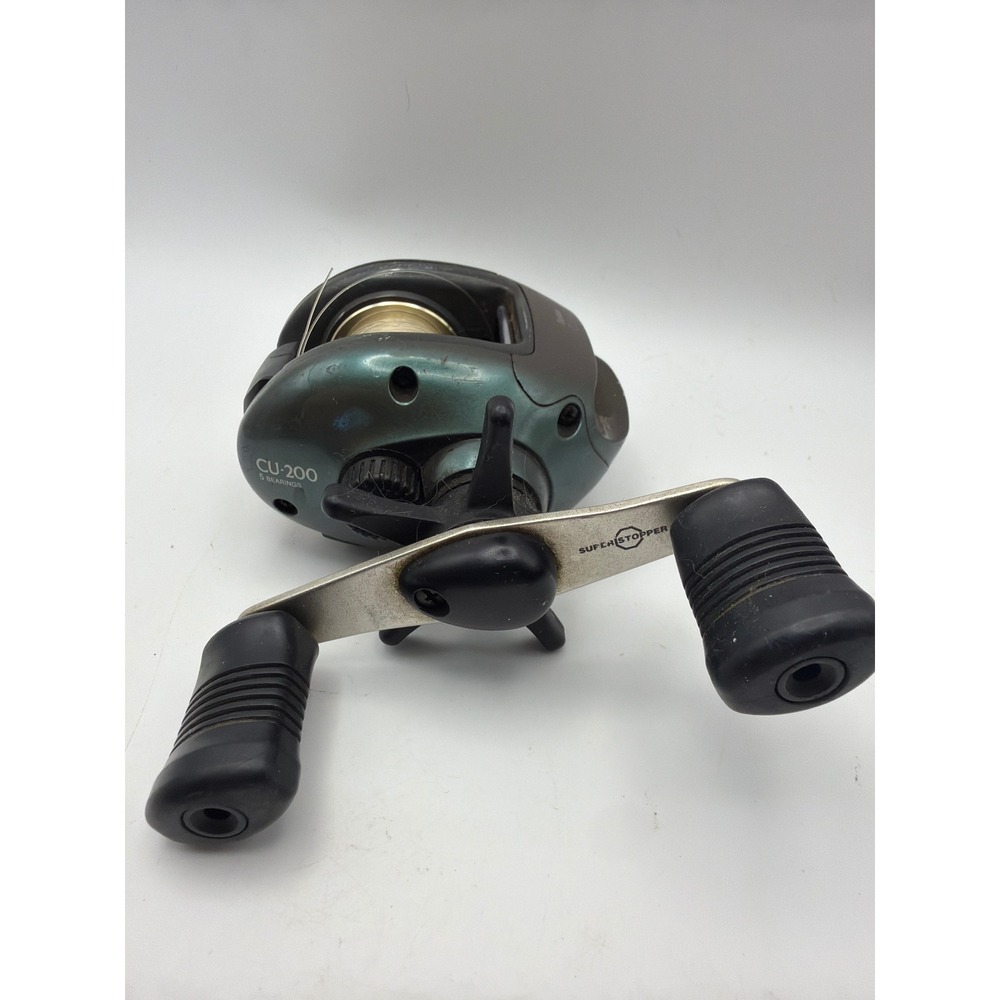 Shimano Bantam Curado CU-200 Baitcasting Reel Green 5 Bearings Japan Right Hand